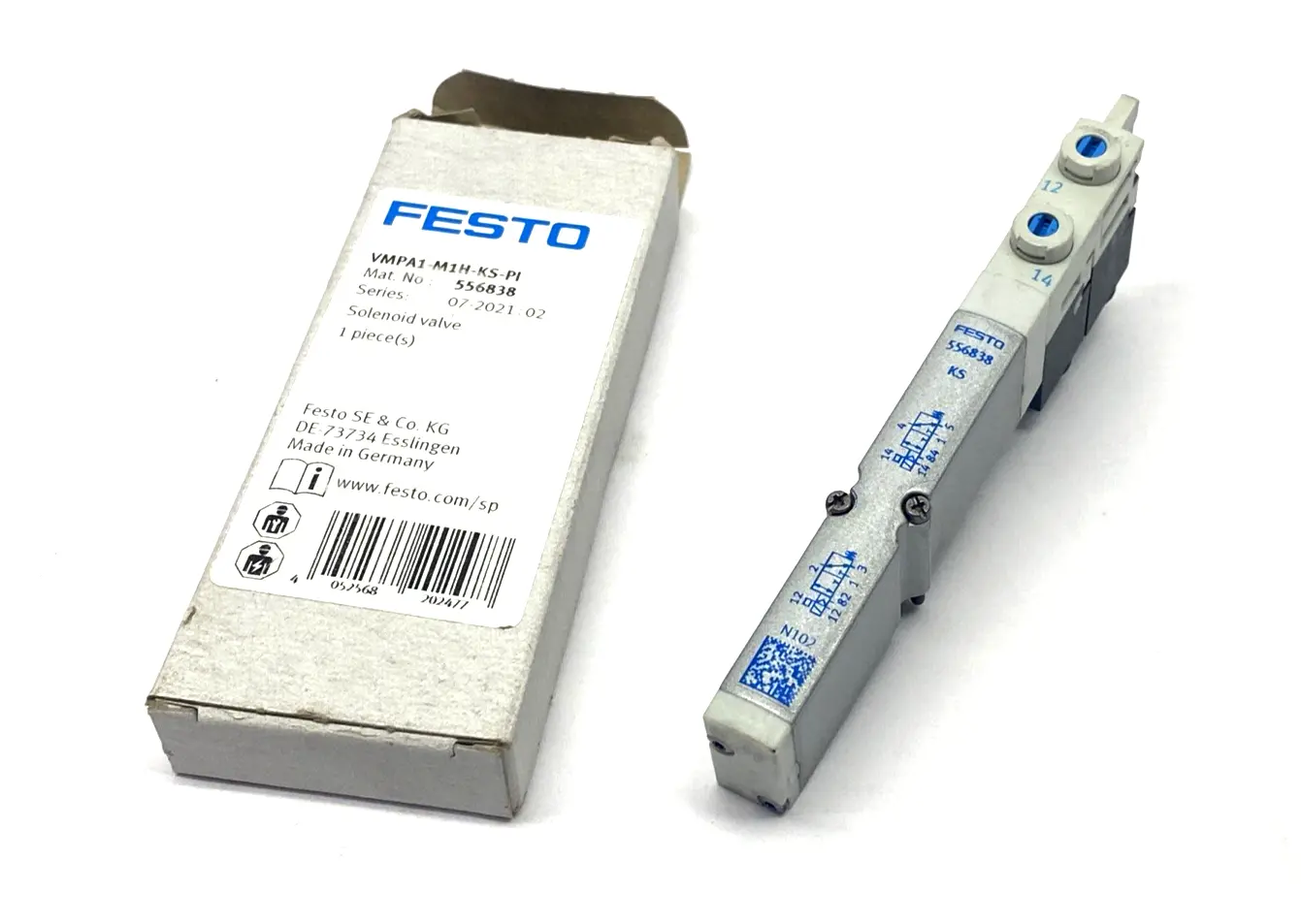 New | in-Stock Festo 556838 Solenoid Valves Michigan US | Maverick Industrial Sales #1392331