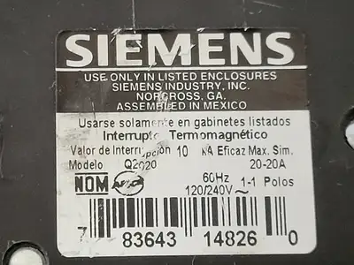 USED SIEMENS Q2020