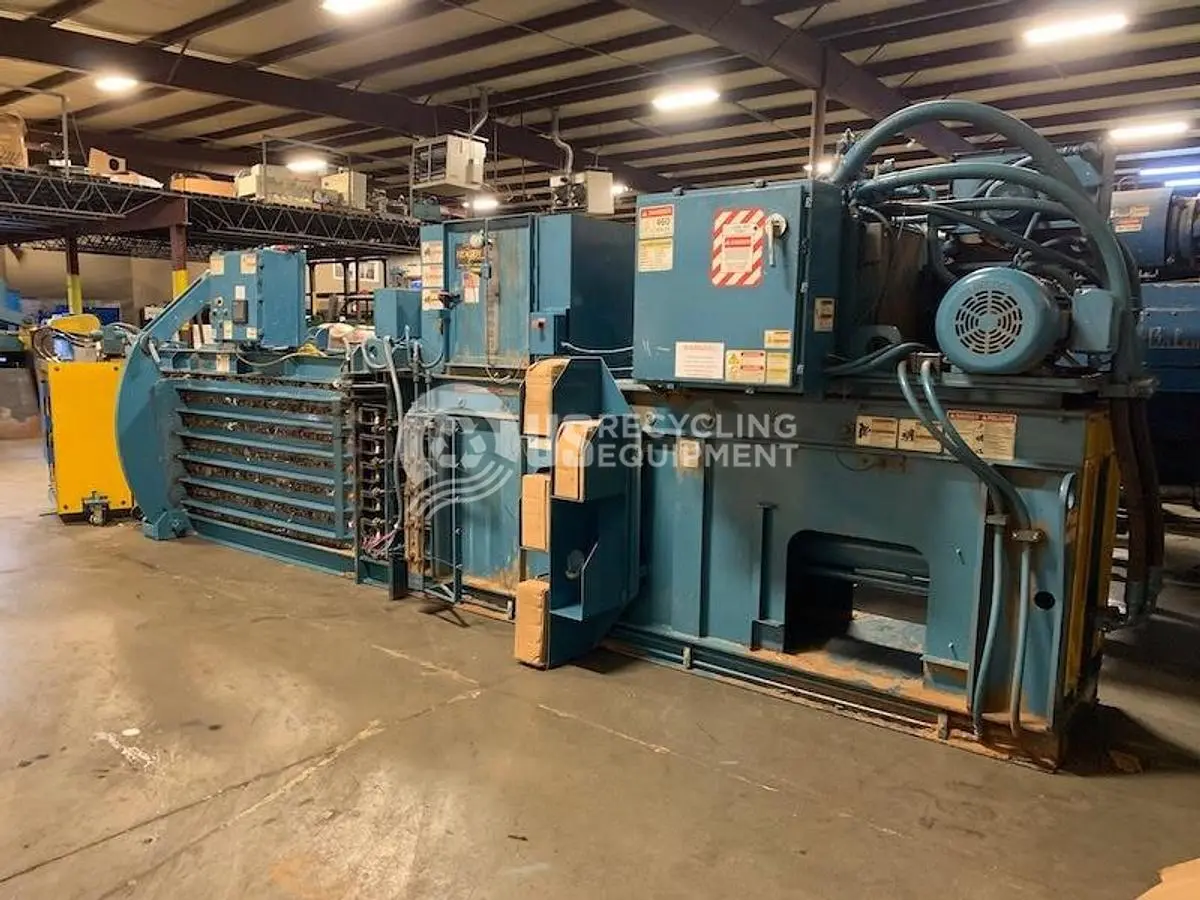 Used 2008 MARATHON PC-115-44-30 AUTO TIE HORIZONTAL BALER Balers Missouri US | US Recycling Equipment #1517813