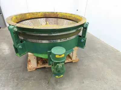 Carman 5GBD 60" Vibratory Hopper Bin Discharge 1.5 hp CD18-3815 230/460v 3ph