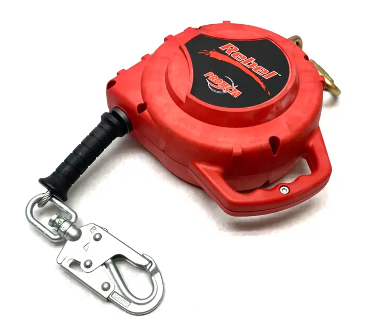 Used 3M PROTECTA® REBEL SELF-RETRACTING LIFELINE, SWIVELING ANCHOR, 50FT Misc Industrial Equipment | Maverick Industrial Sales #1102503