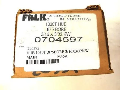 NEW FALK 0704597 1030T HUB .875 BORE