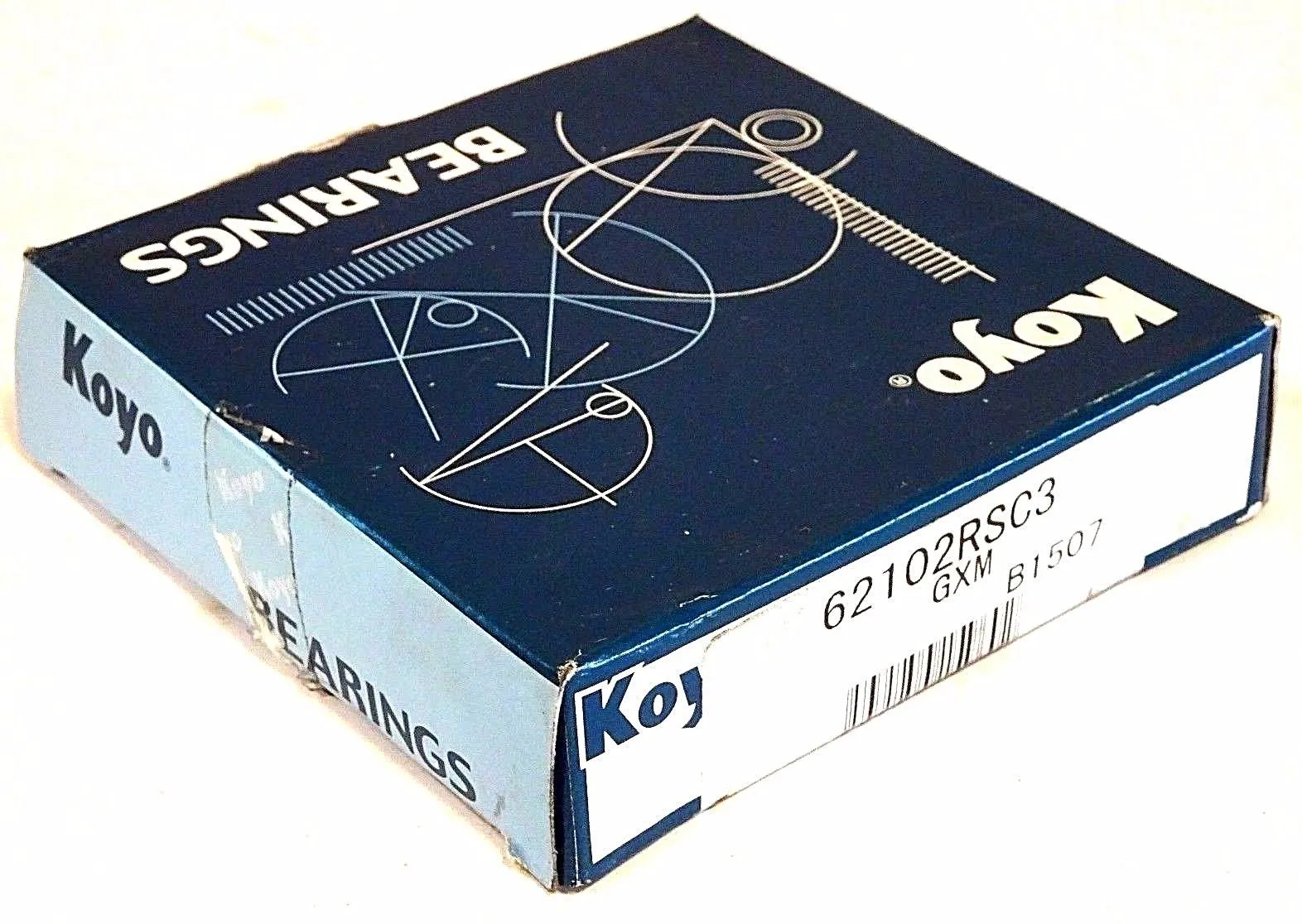 NEW KOYO 62102RSC3 BEARING GXM, B1507