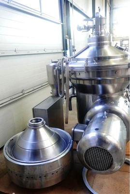Westfalia SAKP 20036 hermetic clarifier centrifuge, 316SS.
