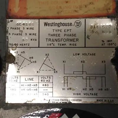 USED WESTINGHOUSE 6E4161