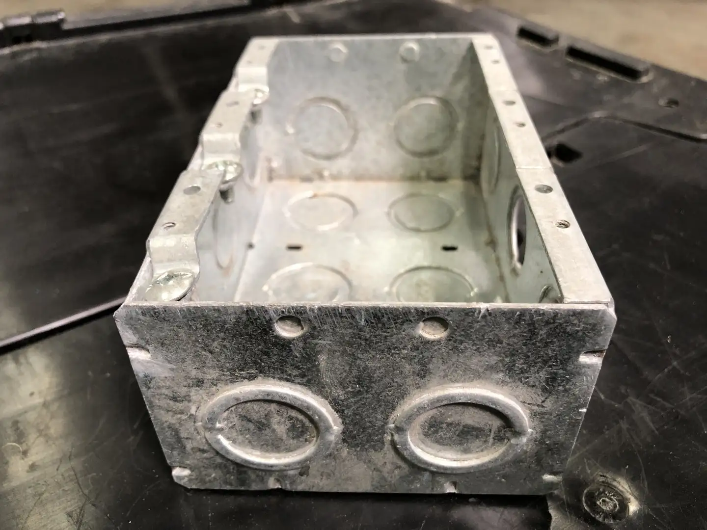 6x4" High Voltage Pre-Ganged Masonry Box
