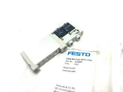 USED FESTO SOLENOID VALVE 2-WAY MONOSTABLE CLOSED