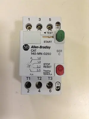 USED ALLEN BRADLEY 140-MN-0250 SER C