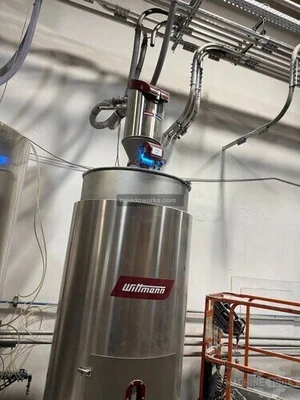 Used WITTMANN SILMAX E800 MATERIAL HOPPER W/WITTMANN MATERIAL LOADER Hoppers Illinois US | Meadoworks #1503402
