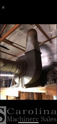Unknown  10 HP Dust Fan with Ductwork