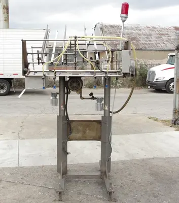 SPC9388  Labeling equipment Thiele Engineering Co. reciprocating placer model 208 RECIP PLACER, 60 coupons per minute