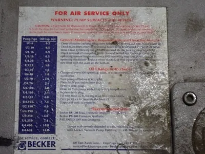 USED 2010 BECKER U 4.100SA/K