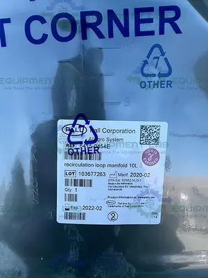NEW PALL CORPORATION 6415-0454E RECIRCULATION LOOP MANIFOLD 10 L