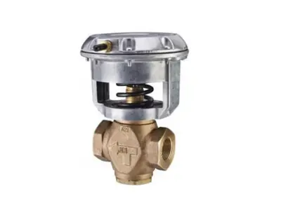 Johnson Controls VG1275AD 1/2" NPT Normally Open 2-Way Globe Valve, 3 to 6 psig [New]