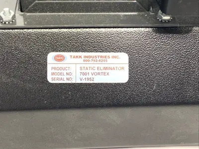 USED TAKK TAKK MODEL 7001 VORTEX, 2000S