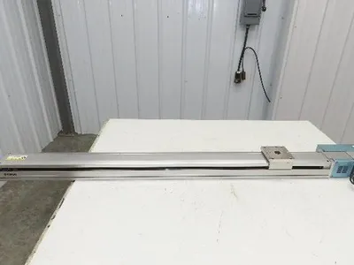 Yamaha B10R-1050 Robot Servo Linear Actuator 1050mm Travel Encoder Belt