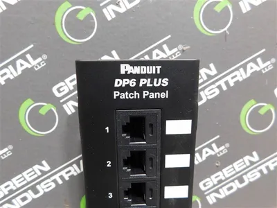 Panduit DP6 Plus Patch Panel DP12688TGY Does not include original packaging Used