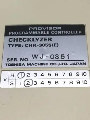 Used TOSHIBA CHK-305S E Interface Monitors Michigan US | Ideal Machinery #1232965