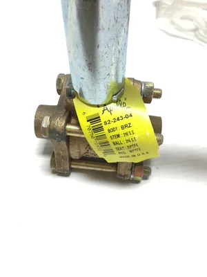 Apollo 8224304 Ball Valve 3-Piece Series: 82-200 1/2” 600 psi CWP Pressure