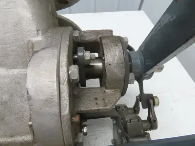 Sanko DD80A 2-Way Pneumatic Conveying Diverter Valve 3" Flanged Stainless