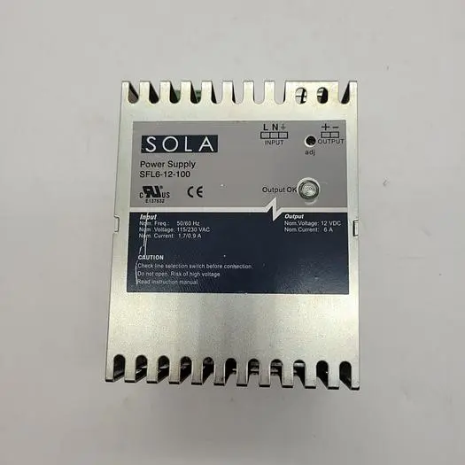 Used SOLA _UNKNOWN_ Power Supplies | ND Industrial Surplus #1213782