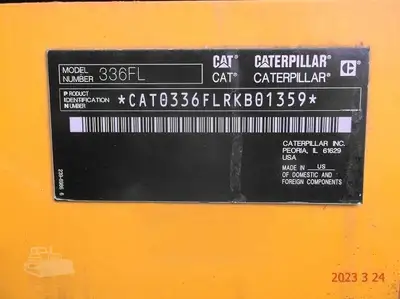 Used 2015 CATERPILLAR 336FL Excavators New York US | Beck Equipment #1506436