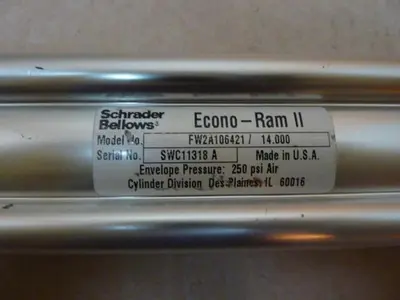 USED SCHRADER BELLOWS FW2A106421