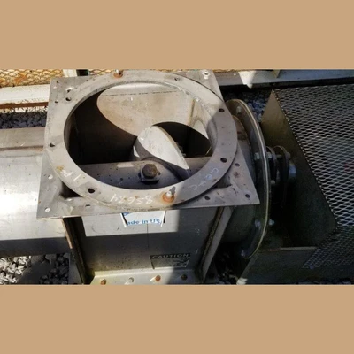 12in Dia. x 8ft Long Stainless Steel Screw Conveyor
