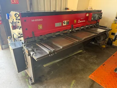 Used 1997 AMADA M-2560 Power Squaring Shears (Inch) California US | Heavy Wall Consulting #1324493