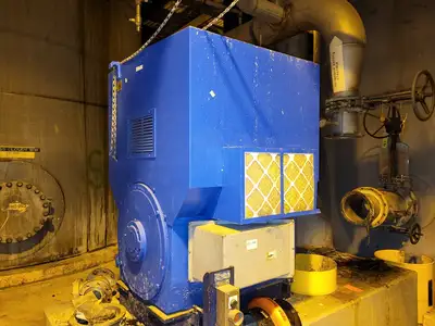 500 hp, 4160 volts, 1180 rpm, 588-US, Electric Motor