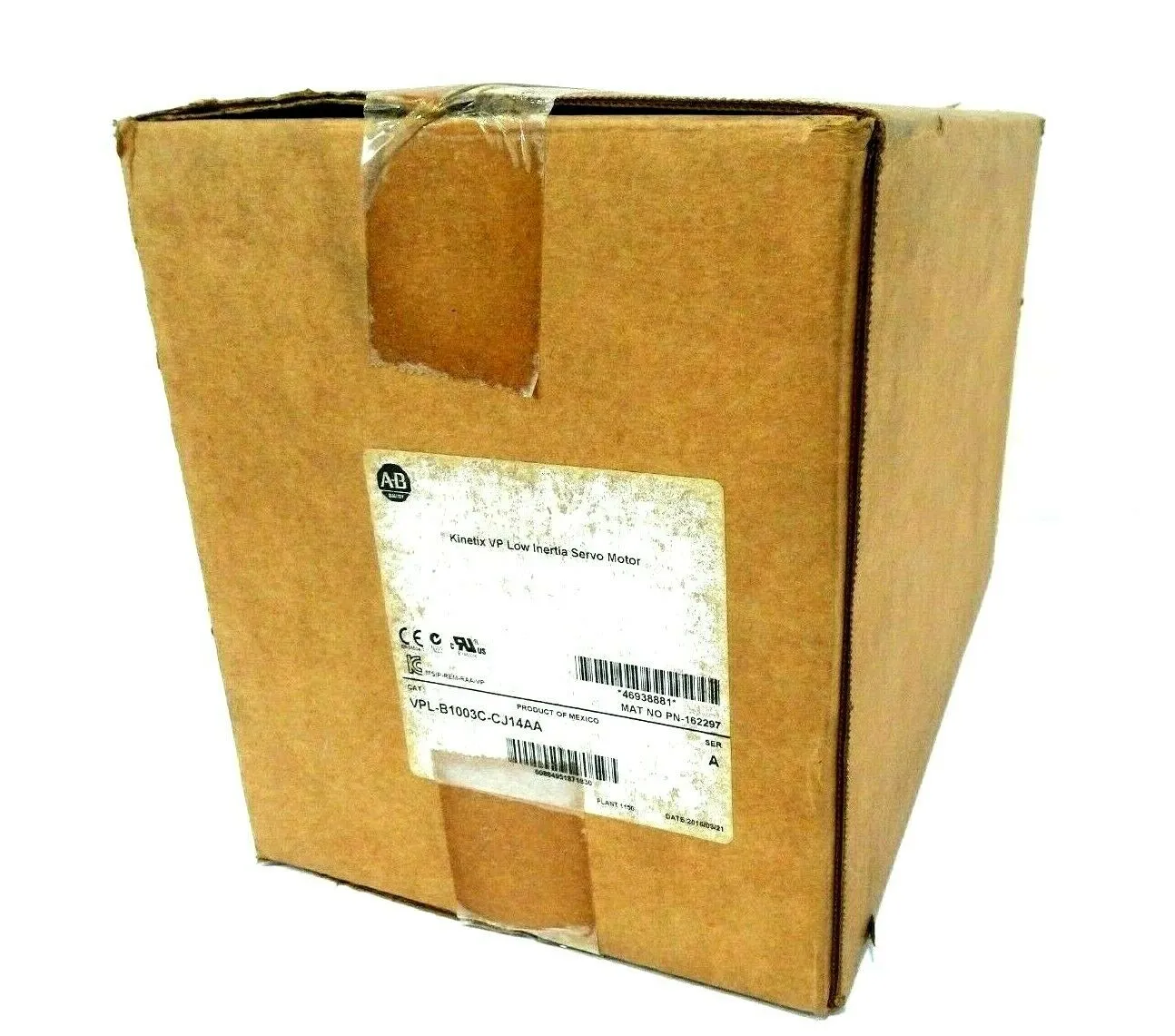 NEW ALLEN BRADLEY VPL-B1003C-CJ14AA SERVO MOTOR SER.A VPLB1003CCJ14AA