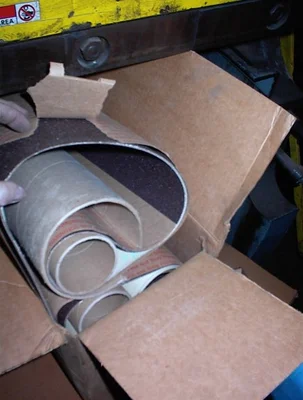 Sanding Belts for Sale Inventory as Follows:
