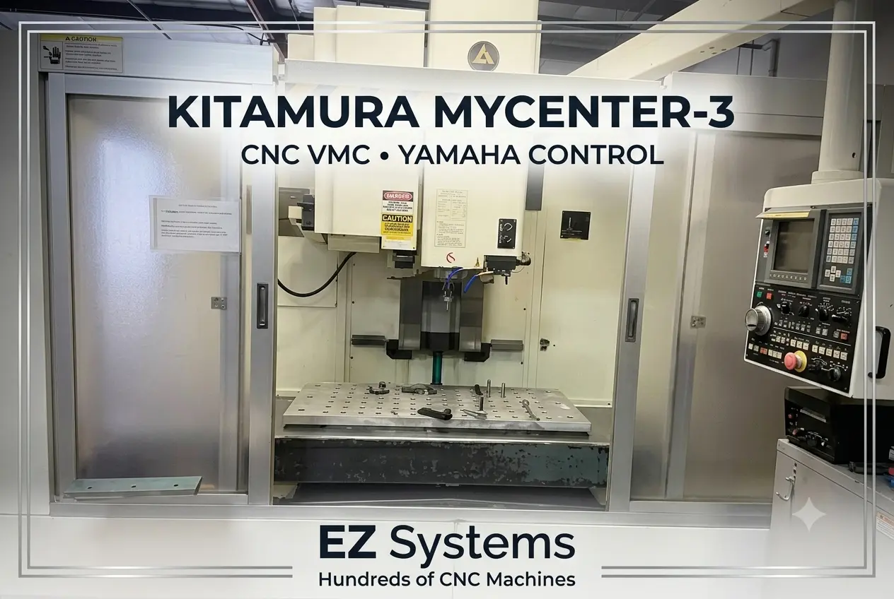 Used KITAMURA MYCENTER 3 Vertical Machining Centers California US | [EZ] EZ Systems #1228032