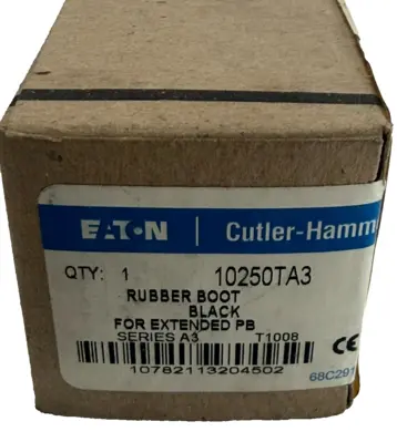 NEW LOT OF 2 EATON/CUTLER HAMMER 10250TA3 RUBBER BOOT