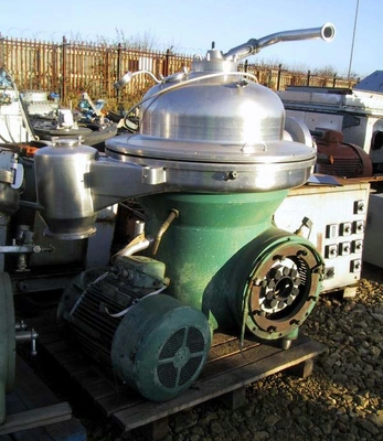 Westfalia SAK 20036 clarifier centrifuge, 316SS.