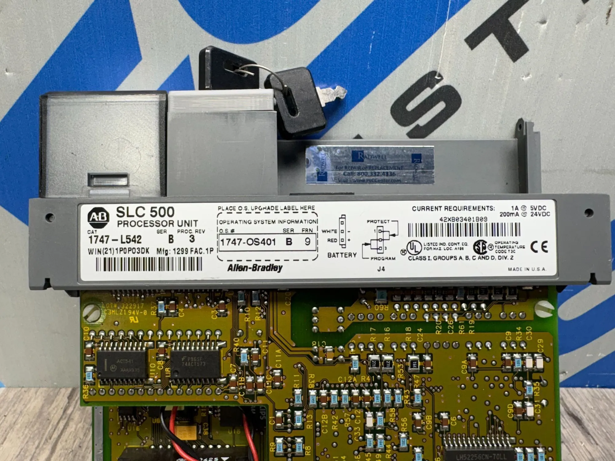 USED ALLEN BRADLEY 1747-L542