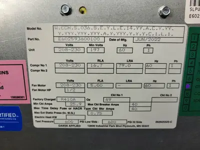 NEW 2022 DAIKIN ENFINITY 036