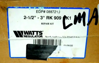 NEW WATTS RK 909-CK1 REPAIR KIT RK909CK1
