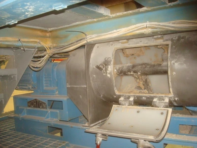 200L S/S continuous Morton Plough Shear Mixer KM300 D  15 Kw