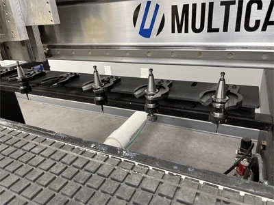 Used 2018 MULTICAM "APEX 1R" CNC Routers Texas US | MachineryMax #1486565