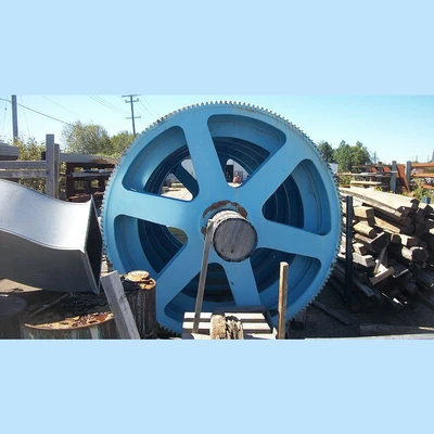 7 ft. x 11 ft. Single Drum Service Hoist