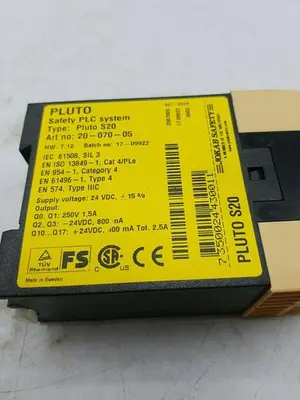 Jokab ABB Safety Pluto S20 Safety PLC , Programmable Safety Controller 20-070-05