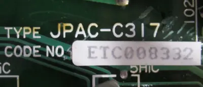 NEW YASKAWA JPAC-C317 CIRCUIT BOARD ETC008332 JPACC317