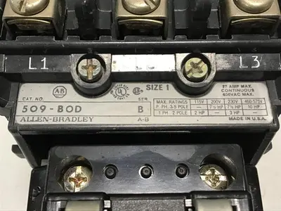 USED ALLEN BRADLEY 509-BOD SER B W45
