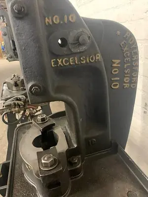 5905-510 Royersford Excelsior #10 / Famco, Metalworking, Forming & Stamping  Punch Press / Foot Operated 2.5 Ton Kick Press