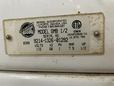 USED BAKERS AID GMB 1/2