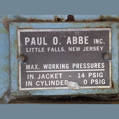 Paul O. Abbe 3 ft. x 8 ft. Ball Mill