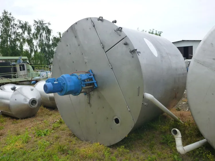 Used ZUGIL 12500 Liters Stainless Steel Tanks PL | Perry Equipment #121755