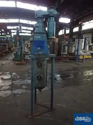 USED Patterson Industries 10 Gal Patterson Industries Reactor, 316 S/S, 300/315#
