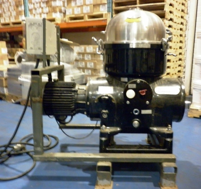 Westfalia KA 25-86-076 chamber bowl centrifuge, 316SS.